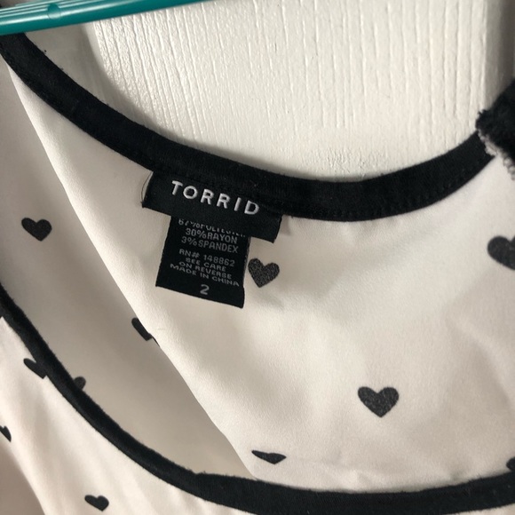 Torrid 3/4 sleeve tee - Picture 2 of 2